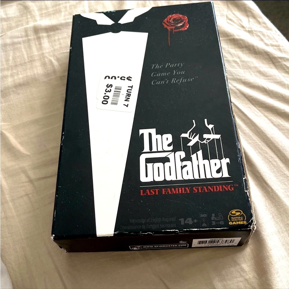 The Godfather Board game not used just opened